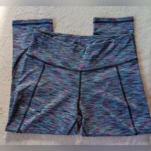 Vibrant Multicolor Athletic Leggings